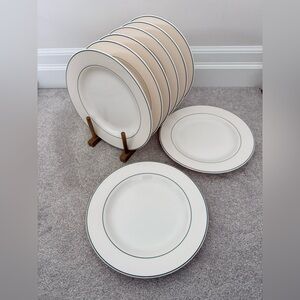 Elegant Cream Dinner Plate Set of 8 arcoroc